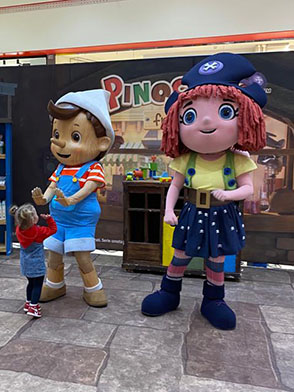 meet and greet pinocchio and friends soluna experience