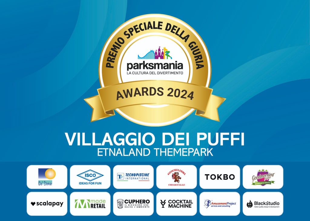Activities and Events: Parksmania Awards 2024 The Smurfs Village Awarded at Parksmania Awards 2024